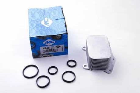 Радиатор масляный Peugeot 206 1.6HDI (04-) Metalcaucho 05740