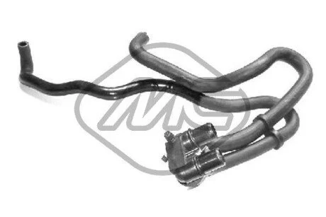 Патрубок отопителя от соединительной трубки к двигателю Citroen Xsara/Peugeot 306 (94-) Metalcaucho 08302
