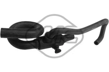 Патрубок системи охолодження Metalcaucho 08468