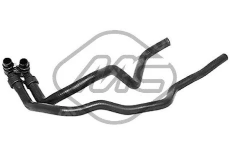 Патрубок системи охолодження Citroen Berlingo/Peugeot Partner 96- Metalcaucho 08535