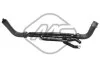 Патрубок радиатора Peugeot 406 1.6, 1.8 (95-) (08566) Metalcaucho