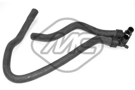 Патрубок системи опалення Peugeot 306 1.9D (98-) Metalcaucho 08613