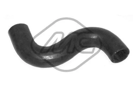 Патрубок радиатора Peugeot 206 1.4, 1.6 (98-) Metalcaucho 08618