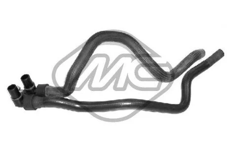 Патрубок системи опалення Citroen Xsara (97-) Metalcaucho 08623