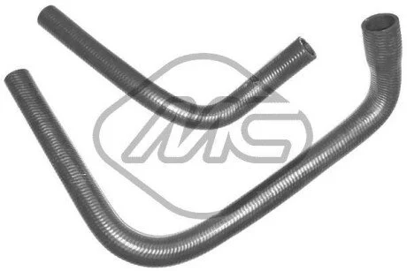 Патрубок системи охолодження Metalcaucho 08892