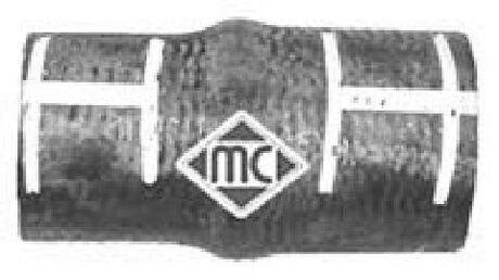 Патрубок радиатора Peugeot 2.2HDI Metalcaucho 08950 (фото 1)