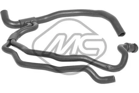 Патрубок радиатора Renault Kangoo 1.2 (04-) Metalcaucho 09165
