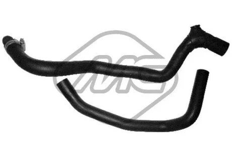 Патрубок радиатора Renault Megane, Scenic 1.4, 1.6 (02-) Metalcaucho 09179