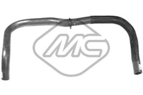 Патрубок водяний від бачка Citroen C2, C3 II / Peugeot 1007 1.4-1.6HDI (02-) Metalcaucho 09207