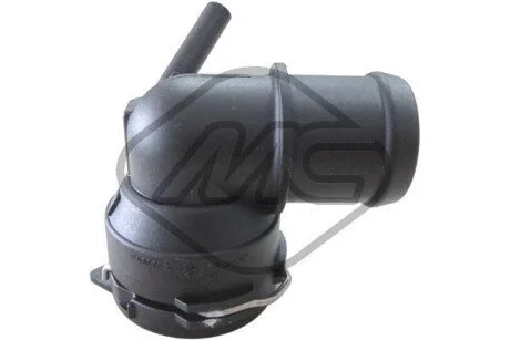 Фланец патрубка радиатора Caddy 1.9TDI 04- (Верхний) Metalcaucho 35878 (фото 1)