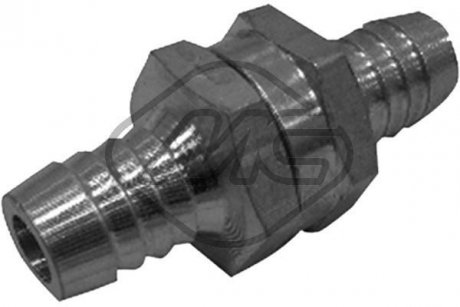 Паливний зворотній клапан 12мм (метал) Metalcaucho 48789 (фото 1)