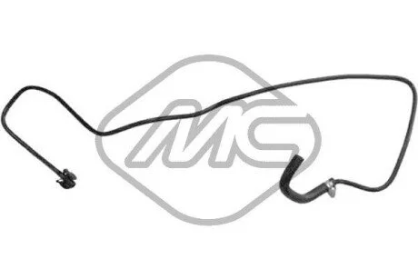Трубка системи охолодження Ford Fiesta VI 1.25/1.4 08- Metalcaucho 94340