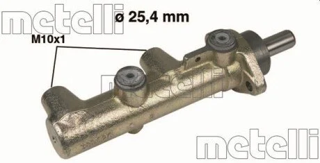 Головний гальмівний циліндр Metelli 050236