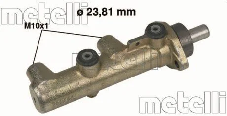 Головний гальмівний циліндр виходу 2 з ABS R15 Fiat Ducato 94-02, CITROEN JUMPER 94-02 Metelli 05-0237