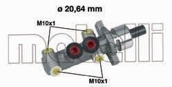 Головний гальмівний циліндр Metelli 050245