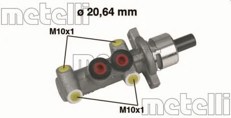 Головний гальмівний циліндр Metelli 050245