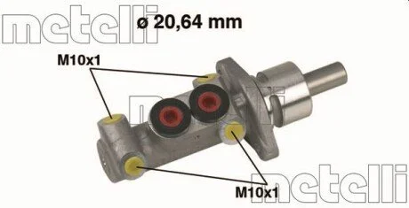 Головний гальмівний циліндр Metelli 050277