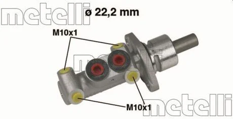 Головний гальмівний циліндр Metelli 050302