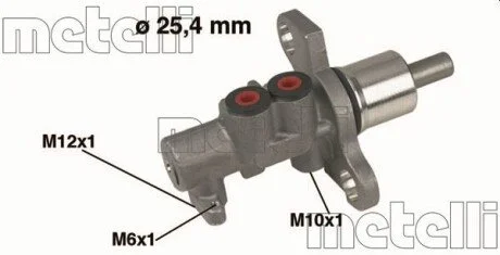 Головний гальмівний циліндр Metelli 050368
