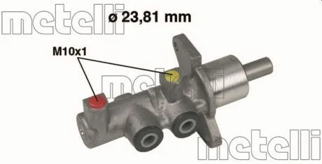 Головний гальмівний циліндр Metelli 050379