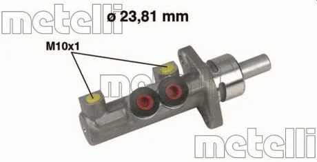 Головний гальмівний циліндр Metelli 050412