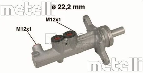 Головний гальмівний циліндр Metelli 050535