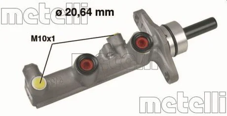 Головний гальмівний циліндр Metelli 050590