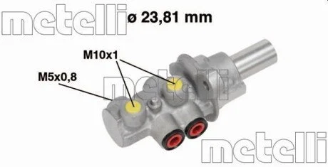 Головний гальмівний циліндр Metelli 050683