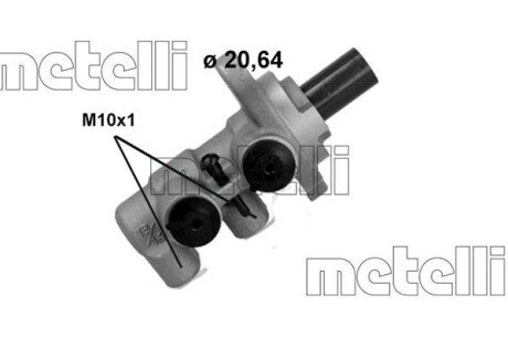 POMPA HAM KIA FI21MM Metelli 051240