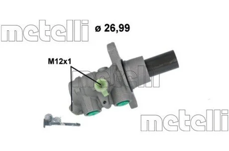 POMPA HAM MERCEDES Metelli 051269