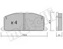 Комплект гальмівних колодок METELLI 22-0108-0