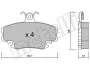 Комплект тормозных колодок, дисковый тормоз Metelli 2201200 (фото 1)