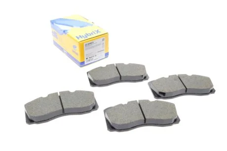 Комплект гальмівних колодок (дискових) Metelli 22-0268-0 (фото 1)