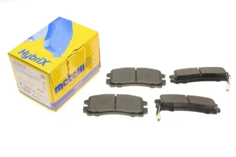 Комплект гальмівних колодок Metelli 22-0398-0