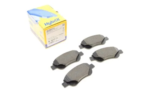 Комплект гальмівних колодок Metelli 22-0637-0