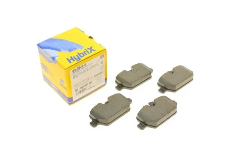 Комплект гальмівних колодок Metelli 22-0641-0