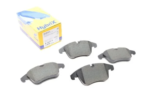 Комплект гальмівних колодок (дискових) Metelli 22-0675-4