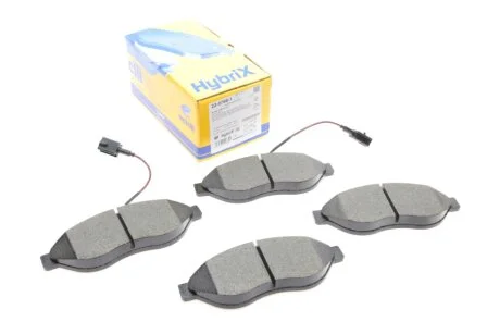 Комплект гальмівних колодок Metelli 22-0708-1