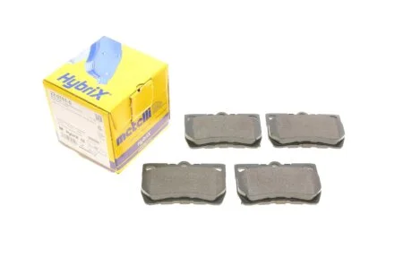 Комплект гальмівних колодок Metelli 22-0761-0