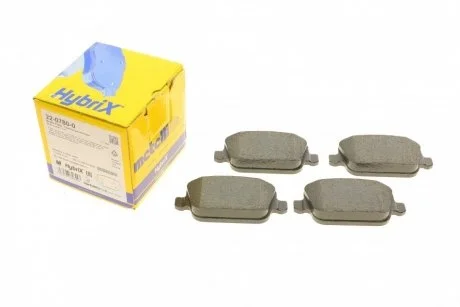 Тормозные колодки Metelli 22-0780-0