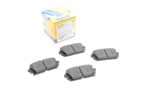 Комплект тормозных колодок, дисковый тормоз Metelli 22-0784-0