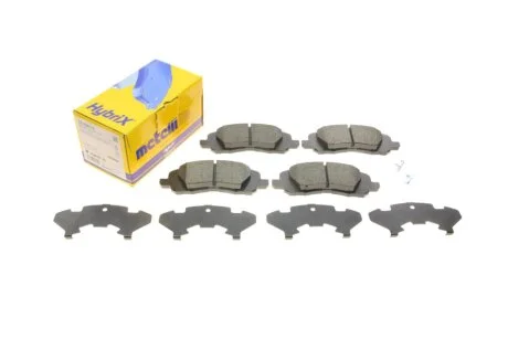 Комплект гальмівних колодок Metelli 22-0861-0