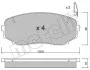 KLOCKI HAM.PRZOD Metelli 2208721 (фото 1)