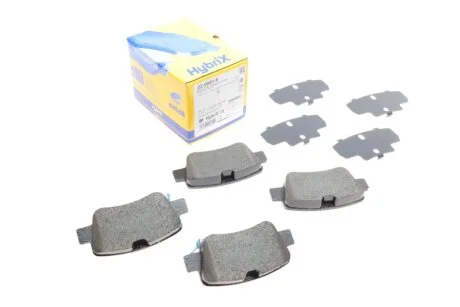 Комплект гальмівних колодок Metelli 22-0881-0