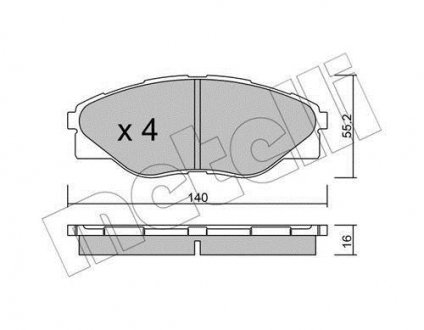 Автозапчасть Metelli 2209360