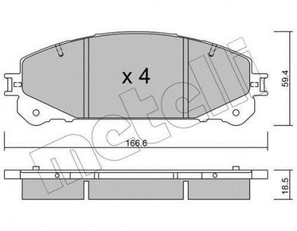 Автозапчастина Metelli 2209381