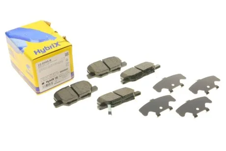 Комплект гальмівних колодок Metelli 22-0995-0