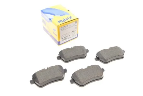 Комплект гальмівних колодок Metelli 22-1022-0