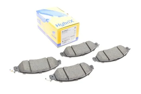 Комплект гальмівних колодок (дискових) Metelli 22-1045-0