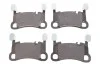 Комплект гальмівних колодок (дискових) METELLI 22-1260-0 2212600